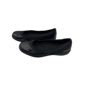 Cobbie Cuddlers Eleanor Slip-On Comfort Shoes Size 8.5W Black Cushioned Ballet
